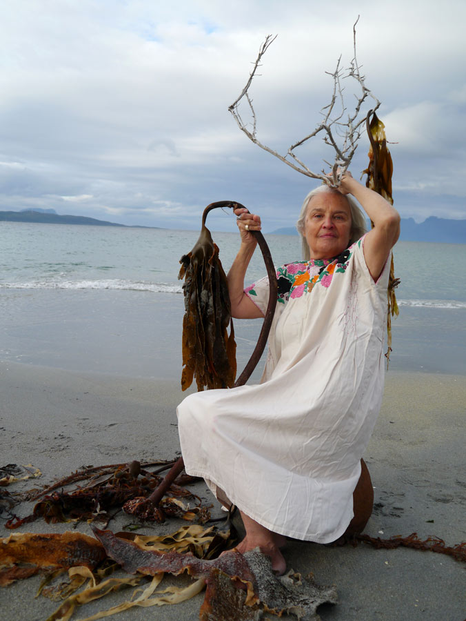 Ocean-Woman.  Inari Virmakoski. Foto: Anita Hillestadt